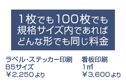 PR活動を支える安心の低価格!