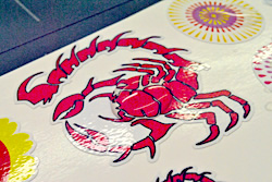 直射日光・水・汚れに強い抜群の耐久性!